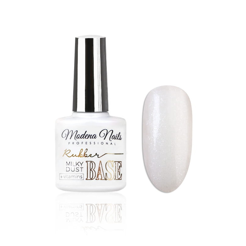 account kort capaciteit Modena Nails Rubber Base Coat Gellak Vitamins - Milky Dust 7,3ml. online  kopen? | Dermarolling.nl