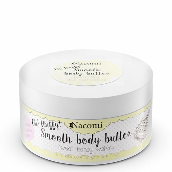 Nacomi Smooth Body Butter - Sweet honey wafers 100ml.