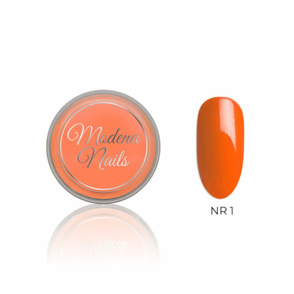 Modena Nails Acryl Neon Oranje – 01