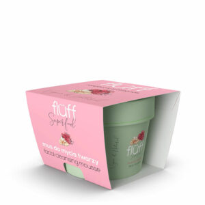 FLUFF Facial Cleansing Mousse - Raspberries & Almonds 50ml.