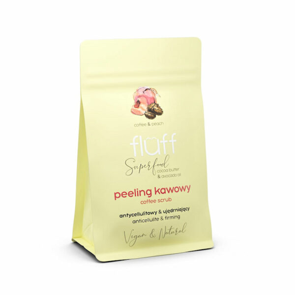 FLUFF Peeling Coffee Scrub - Coffee & Peach 100gr.