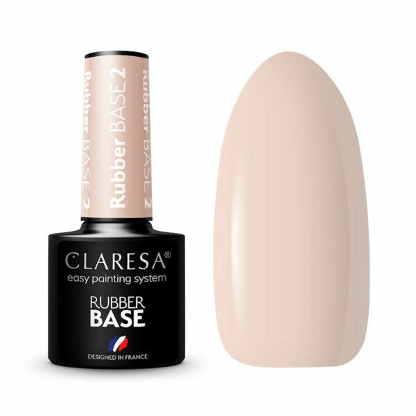 Claresa Rubber Base Nude #2 – 5ml.