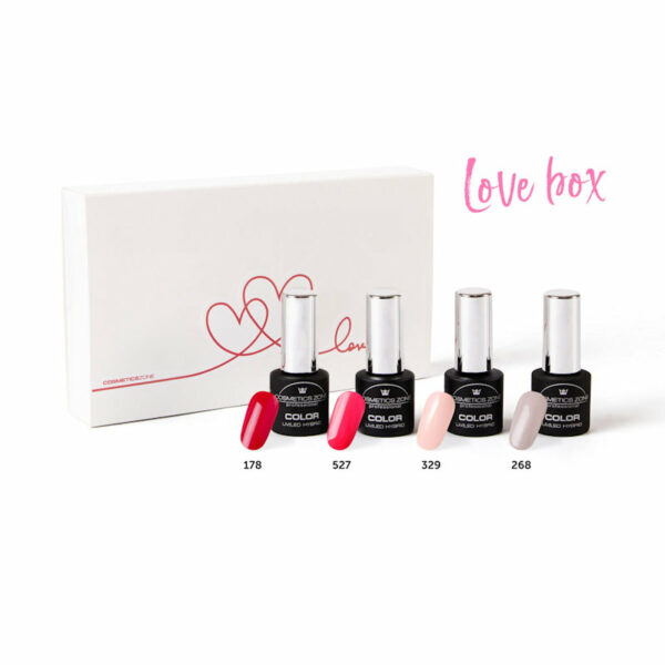 Cosmetics Zone LOVE BOX - 4 kleuren