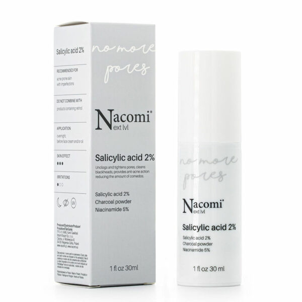 Nacomi No More Pores Salicylic Acid 2% 30ml.