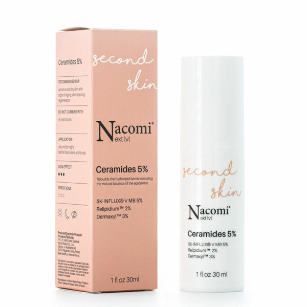 Nacomi Second Skin Ceramides 5% 30ml.