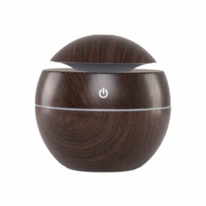 ACTIVE Aroma Diffuser Luchtbevochtiger Spa 16 Donker Hout 130ml