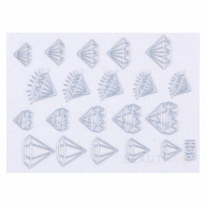 Isabelle Nails Nagelstickers HOLO decoraties - N56