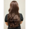 Dermarolling Clip In Half Wig Hairextensions 61cm. (24inch) - Donker Bruin #9