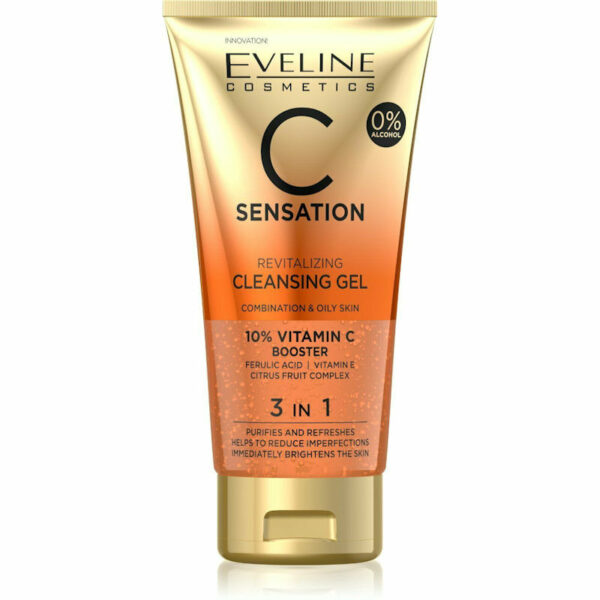 Eveline Cosmetics Sensation Cleansing Gel Vitamine C 3in1 Booster