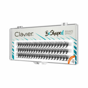 Clavier BeShaped Wimperextensions 12mm. B-Curl