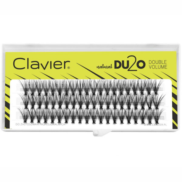 Clavier DUO20 Wimperextensions 12mm. Double Volume