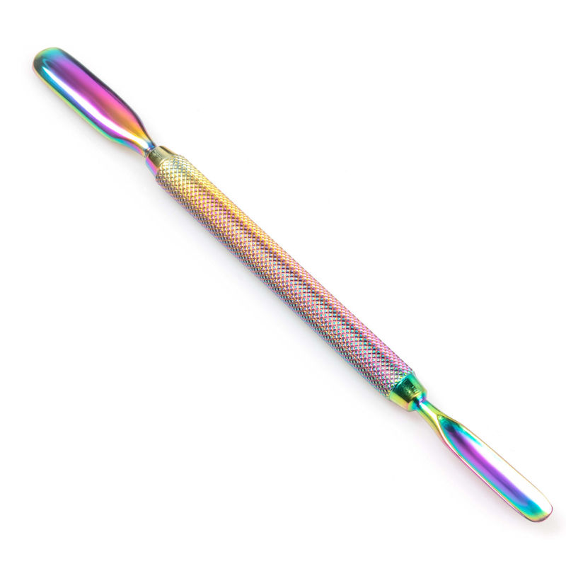 Clavier Nail And Cuticle Pusher – Nagelriemduwer Bokkepootje Rainbow #LARGE
