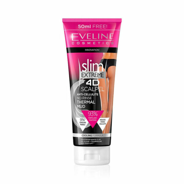Eveline Cosmetics Slim Extreme 4D Scalpel Anti Cellulite No Rinse Thermal Mud 250ml.