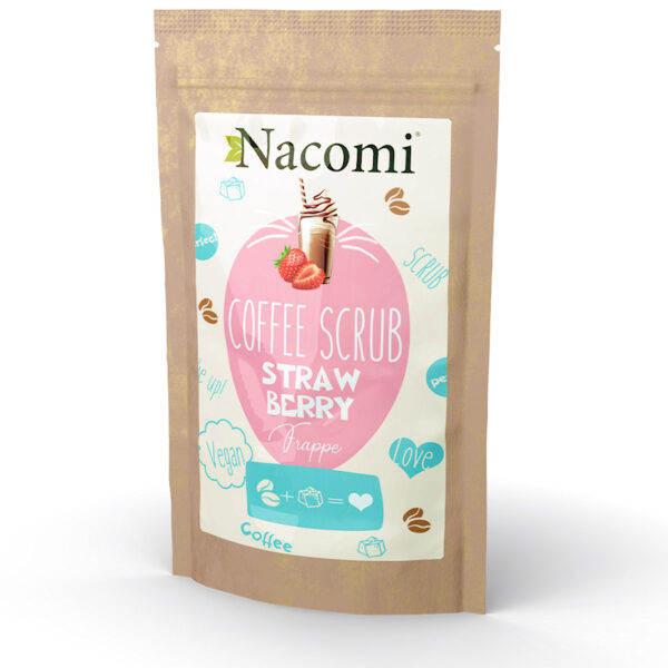 Nacomi Coffee scrub - Strawberry 200g.