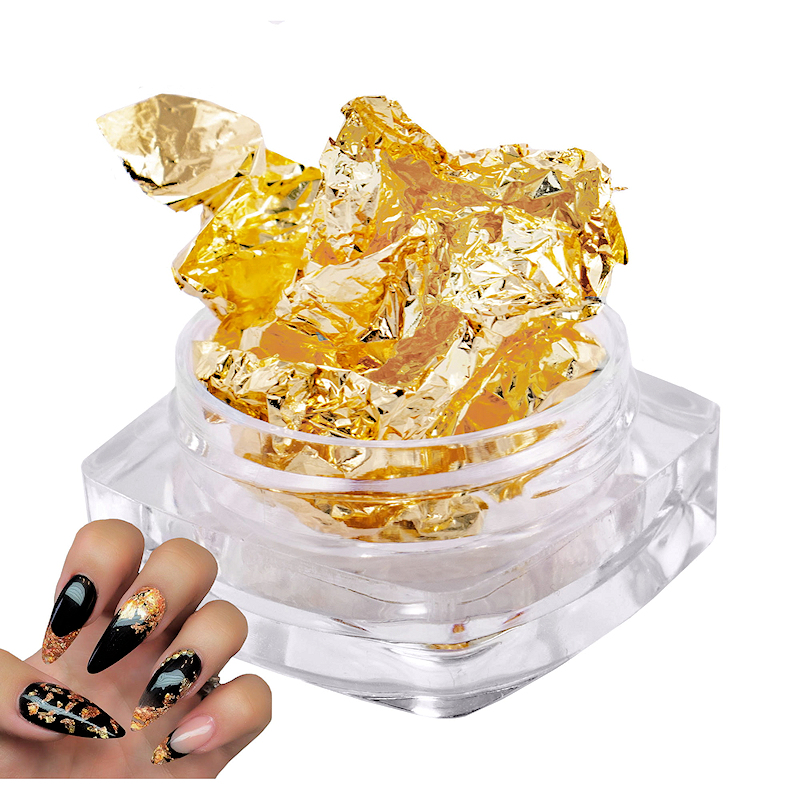 Sunone Gold Flakes – Metallic Flakes Voor Nagel Decoratie