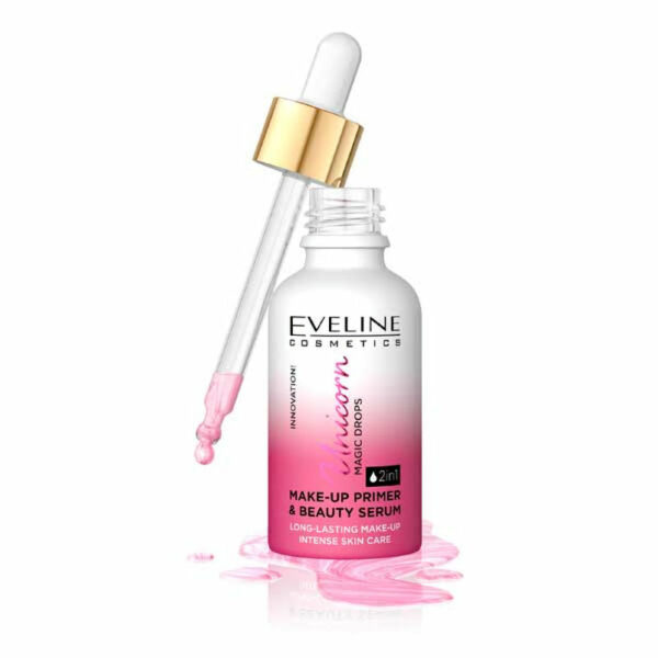 Eveline Cosmetics Serum Make-up Primer 2in1 Unicorn 30ml.