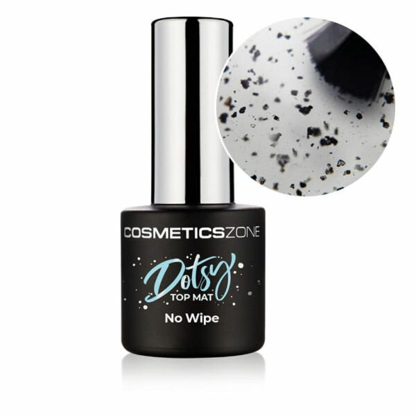 Cosmetics Zone UV/LED Gellak Dotsy Topcoat Matt No Wipe 7ml.