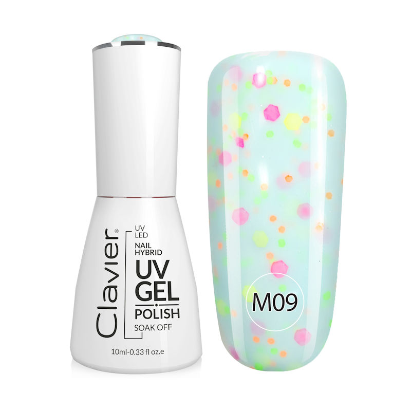 Clavier UV/LED Hybrid Gellak Luxury 10ml. Multi Flavours Flavour Bomb – M09