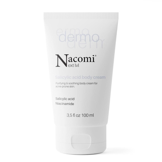 Nacomi NXT Body Cream For Acne-Prone Skin 100ml.
