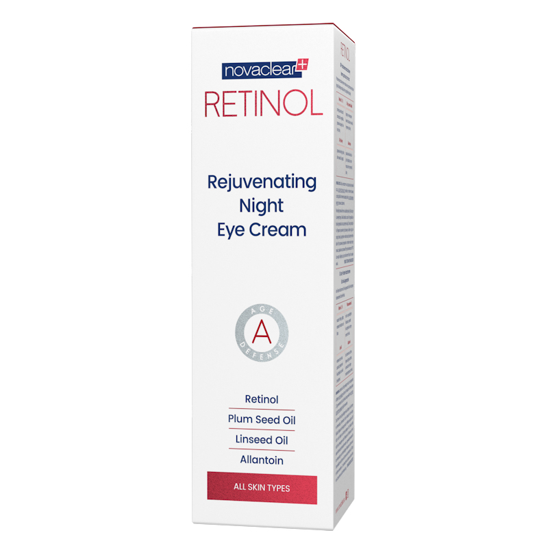 NovaClear Retinol Rejuvenating Night Eye Cream 15ml.
