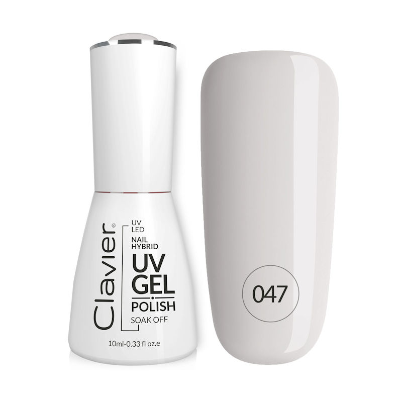 Clavier UV/LED Hybrid Gellak Luxury 10ml. #047 – Shy Grey