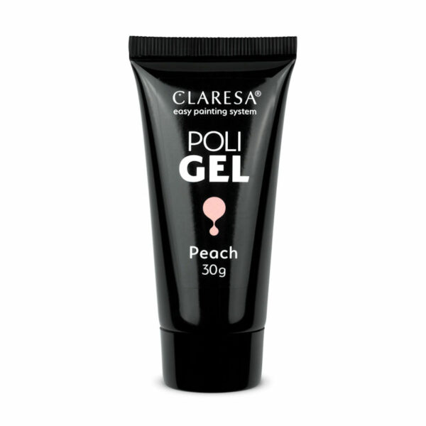 Claresa Polygel - Polyacryl Gel Peach 30g.