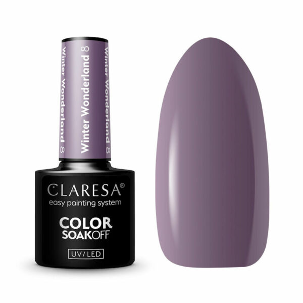 Claresa UV/LED Gellak Winter Wonderland #8 – 5ml.