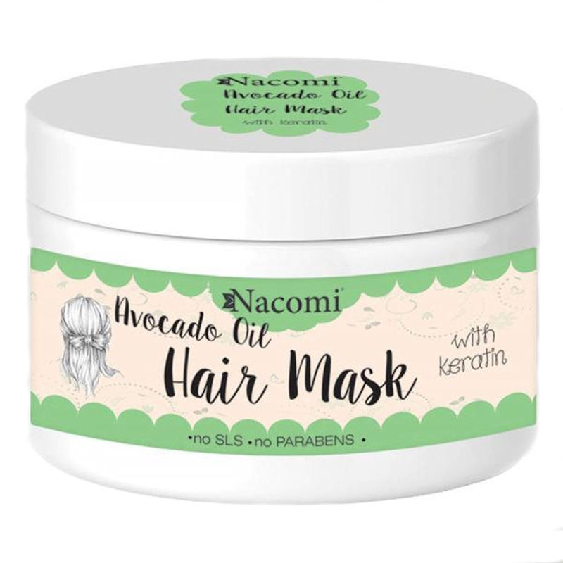 Nacomi Avocado Oil Hair Mask With Keratin 200ml.