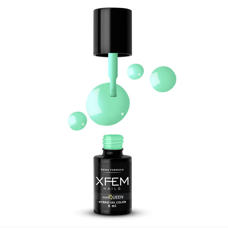 XFEM Mint UV/LED Hybrid Gellak 6ml. #036