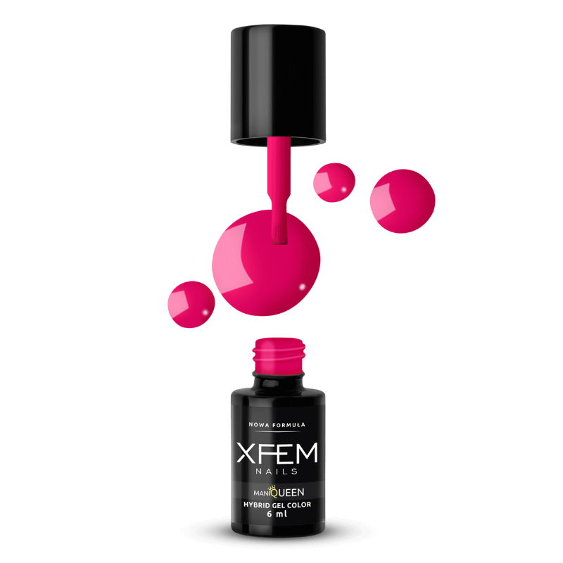 XFEM Roze UV/LED Hybrid Gellak 6ml. #023