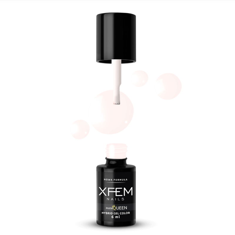 XFEM UV/LED Hybrid Gellak 6ml. #0162 Yours Pearl