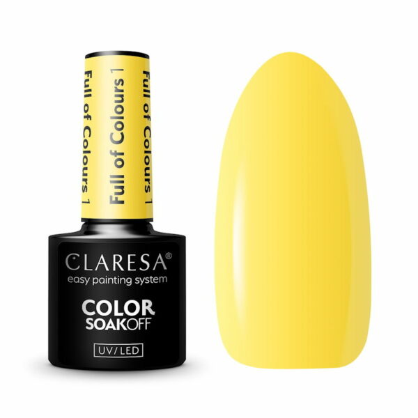 Claresa UV/LED Gellak Full Of Colours #1 – 5ml.
