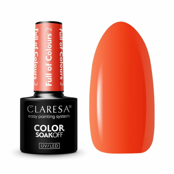 Claresa UV/LED Gellak Full Of Colours #2 – 5ml.