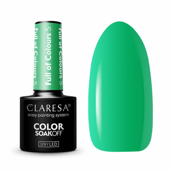 Claresa UV/LED Gellak Full Of Colours #5 – 5ml.