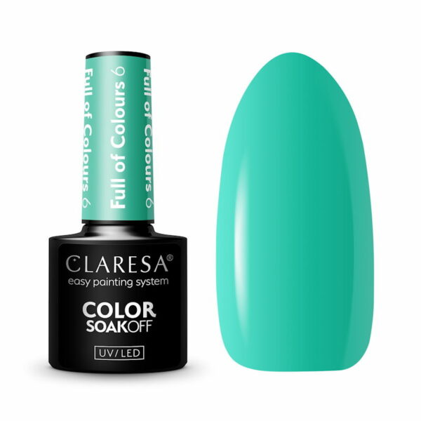 Claresa UV/LED Gellak Full Of Colours #6 – 5ml.