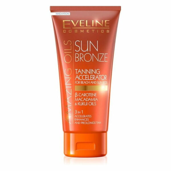 Eveline Cosmetics Amazing Oils Sun Bronze Tanning Accelerator For Beach And Sun Beds 3 in 1 - 150ml.