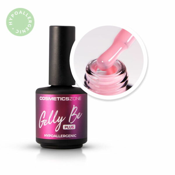 Cosmetics Zone Hypoallergene Gel Base UV/LED “Gelly BE Plus” – Roze Essence 15ml.