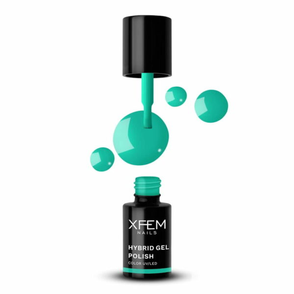 XFEM UV/LED Hybrid Gellak 6ml. #0222 Green Lagoon